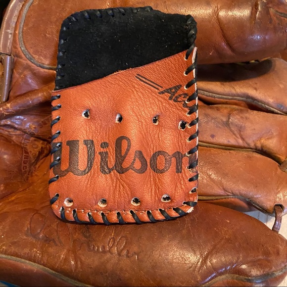Vintage Wilson Joe Carter Baseball Glove Wallet - Picture 3 of 5